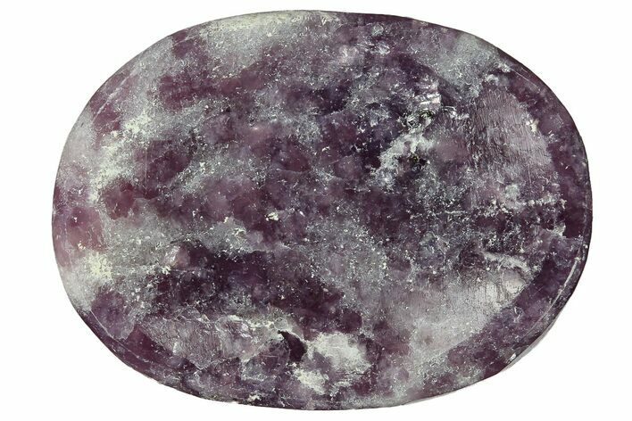 Lepidolite Worry Stones - 1.5" Size - Photo 1